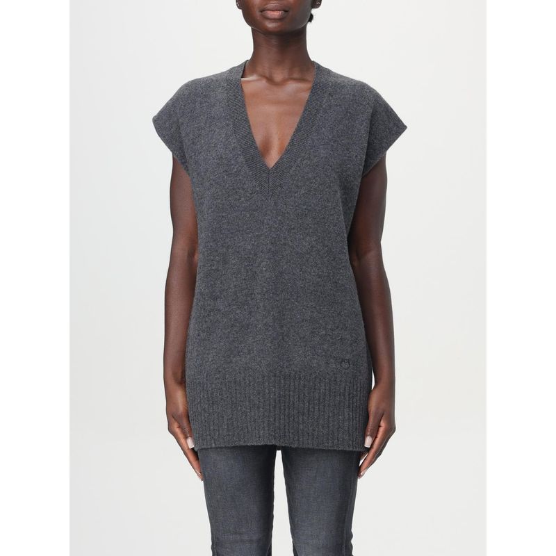 Pinko Waistcoat Woman Grey